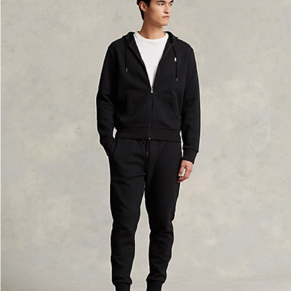 Black & Gray: Polo Ralph Lauren Men's Active Jogger Pant